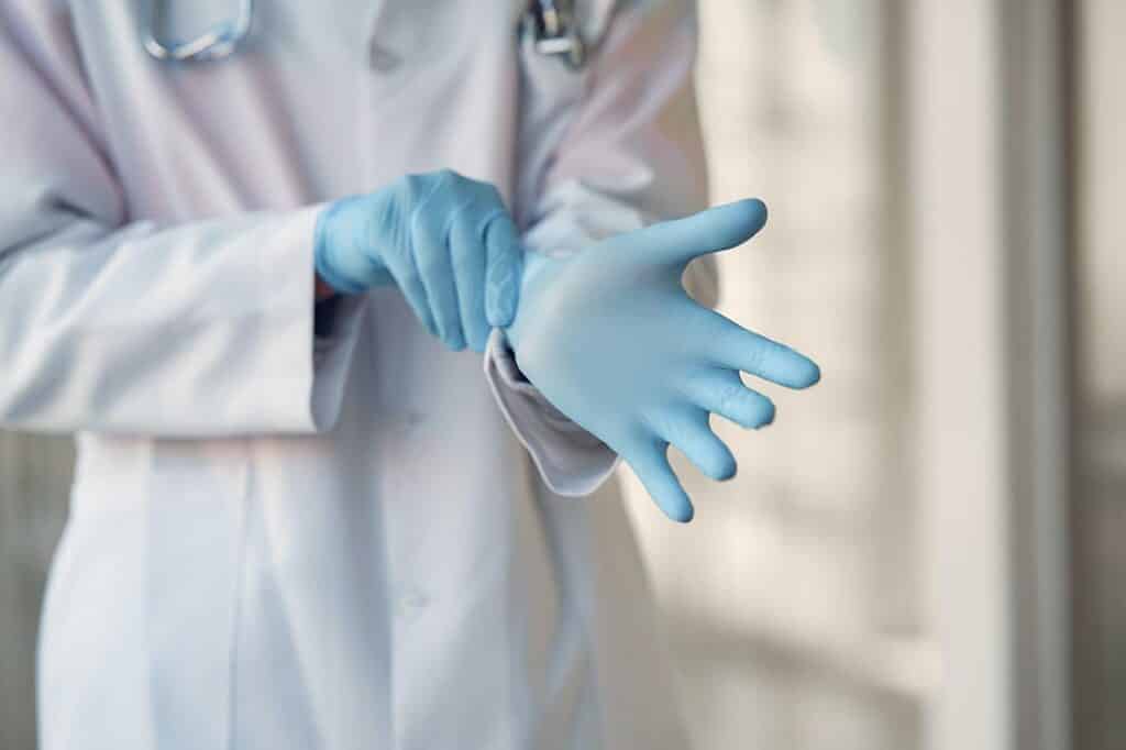 Guantes para laboratorios