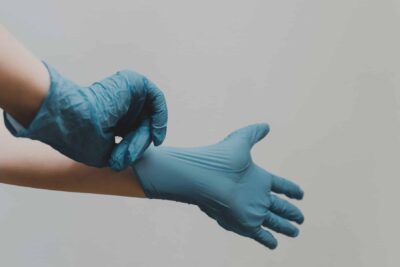 Guantes de nitrilo resistentes, guantes super resistentes