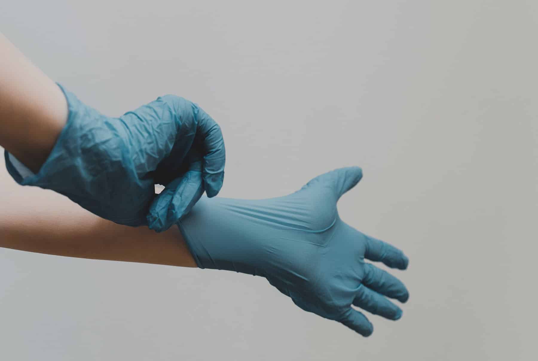 Guantes de nitrilo resistentes, guantes super resistentes